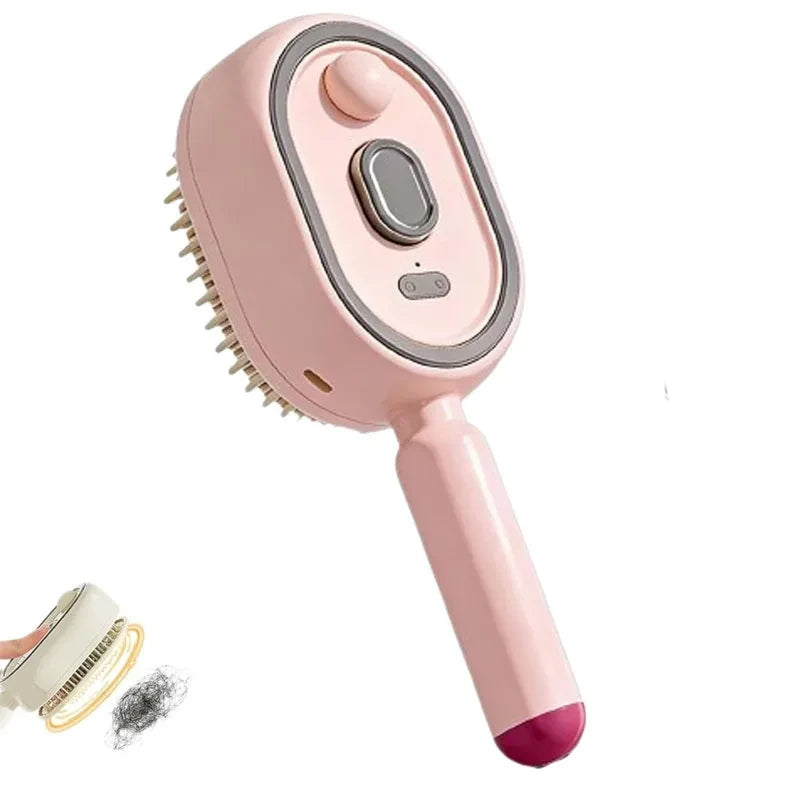 Rechargeable Misting Scalp Massage Brush
