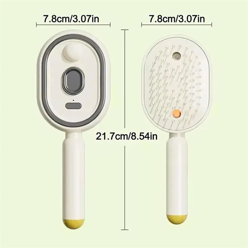 Rechargeable Misting Scalp Massage Brush