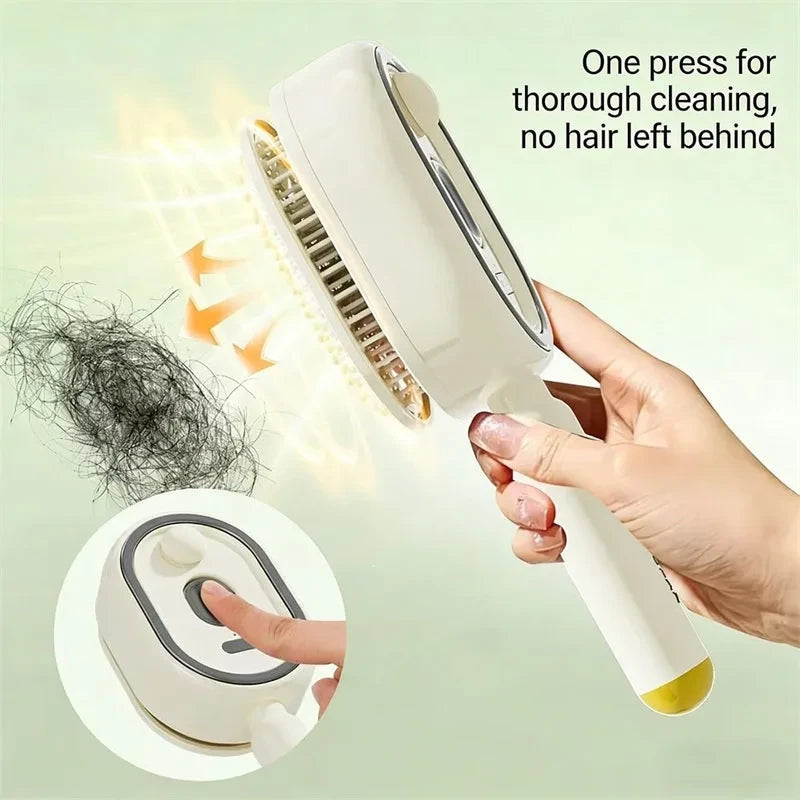 Rechargeable Misting Scalp Massage Brush