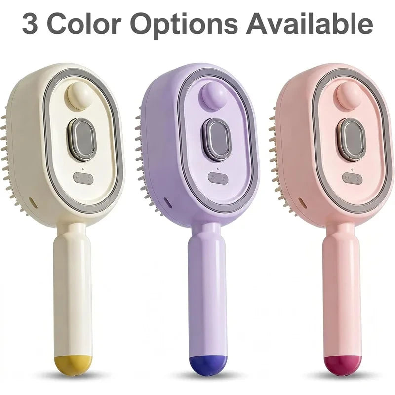 Rechargeable Misting Scalp Massage Brush