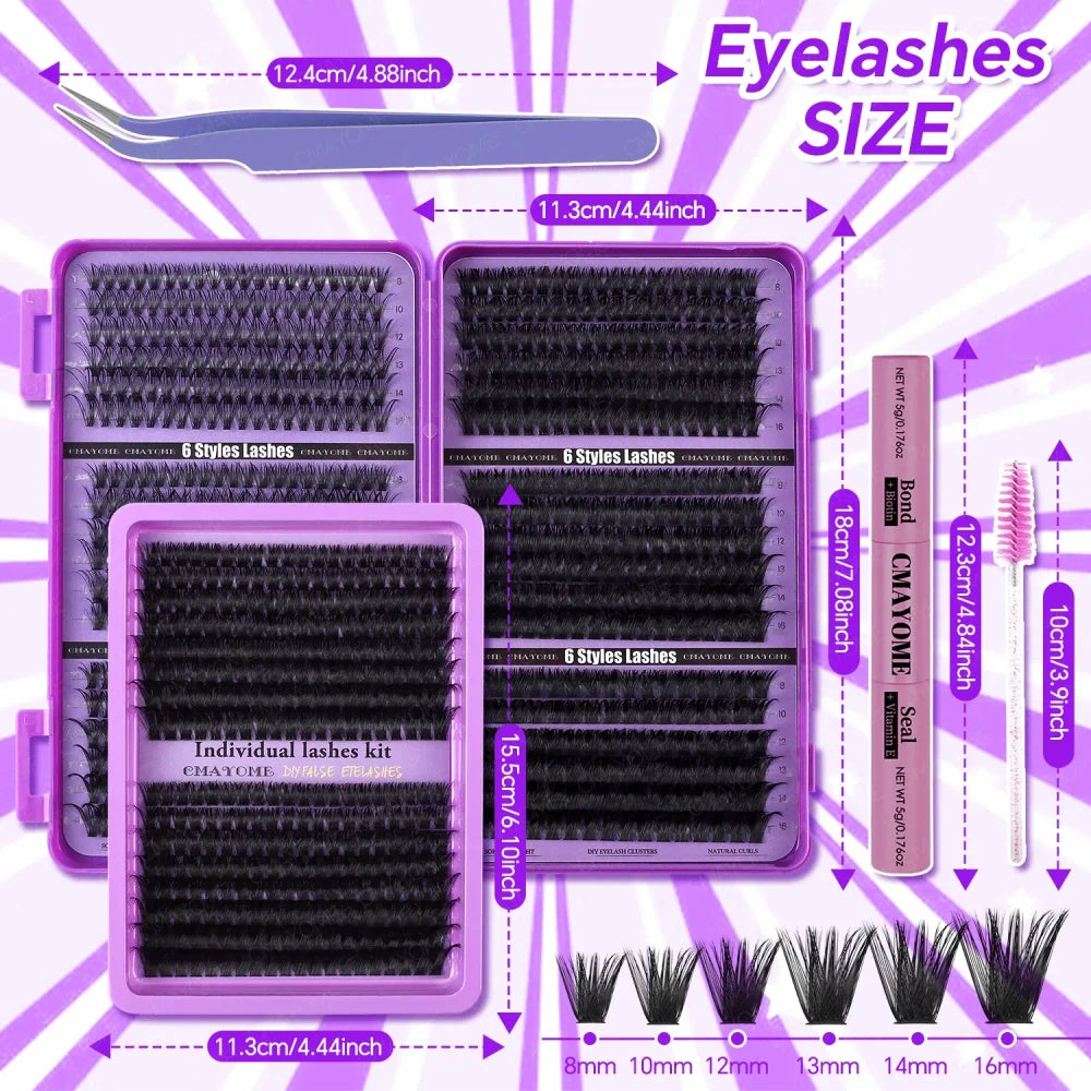 Natural Soft Eyelash Extension Kit