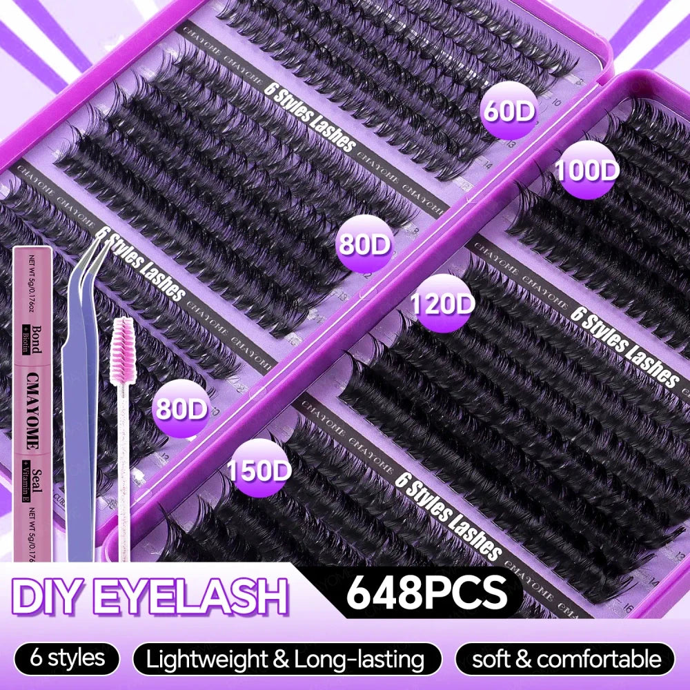 Natural Soft Eyelash Extension Kit