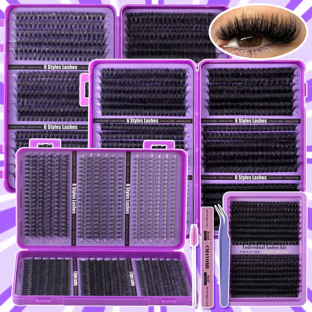 Natural Soft Eyelash Extension Kit