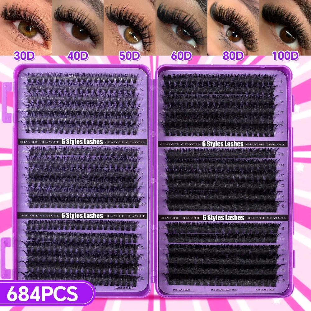 Natural Soft Eyelash Extension Kit