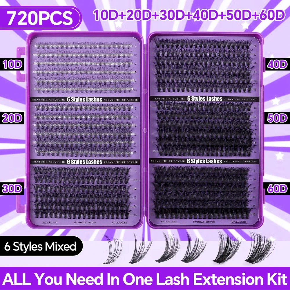 Natural Soft Eyelash Extension Kit